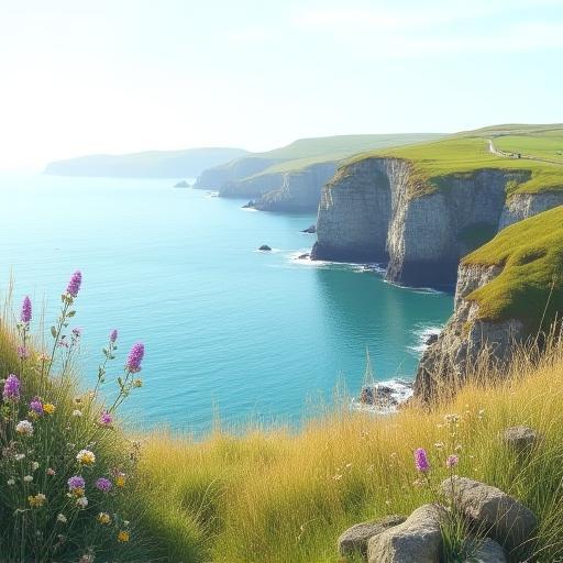 Cover of 'Cornwall Coastal Trails' travel guide